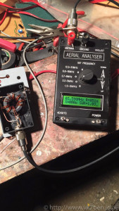 Testing the Balun with 200 Ohms and an Analyser. Looks good to me!