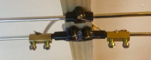 Brass Terminals fixed to Driven Element