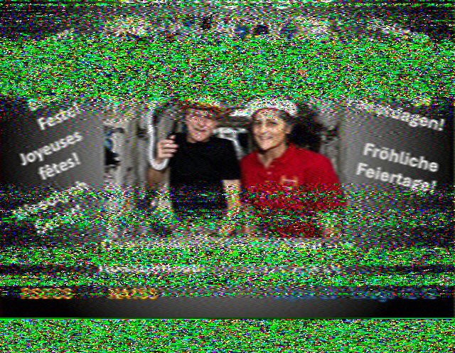 2024 ARISS-Canada SSTV Image received in PD120 Format.