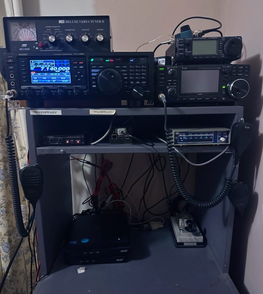 Photo of my radio Shack.